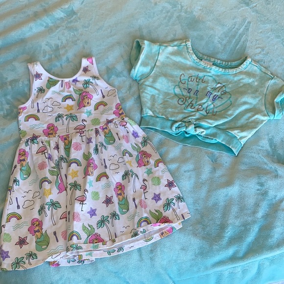 Disney store, Ariel dress with T-shirt cover - Picture 1 of 6